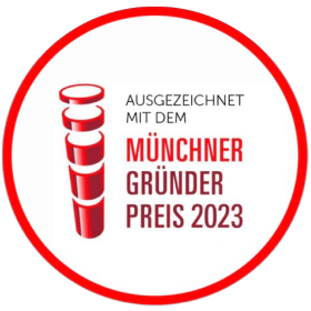 Münchener Gründerpreis 2023 Zertifikat Icon